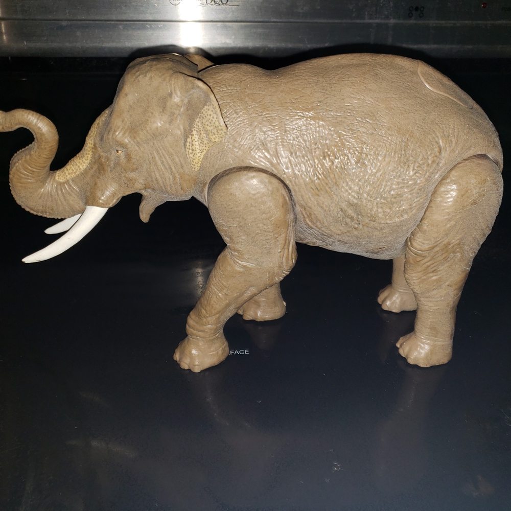 Realistic Sounds Brown Elephant Toy